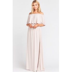 Show Me Your MuMu Hacienda Maxi Dress Size M Show Me the‎ Ring Crisp